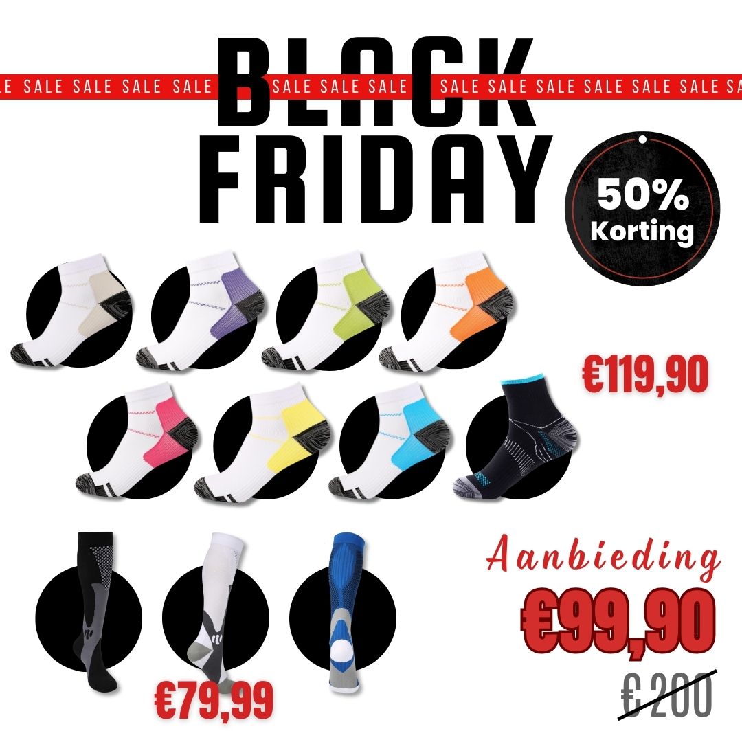 Orthopedische Compressiekousen - Black Friday Pakket